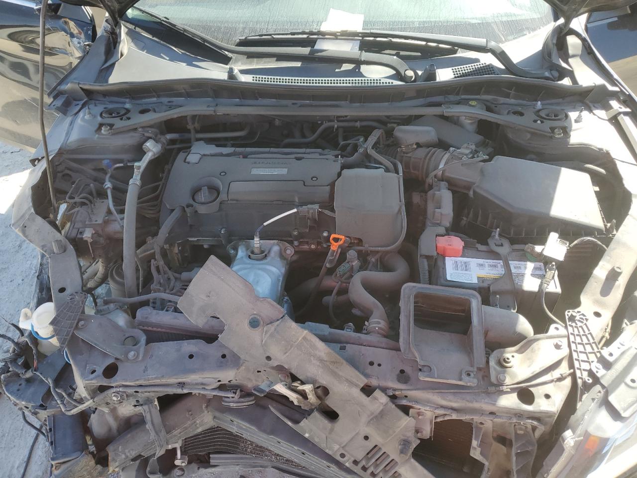 2017 Honda Accord VIN 1HGCR2F51HA128806 Copart auction photo, front end / side damage thumbnail 13