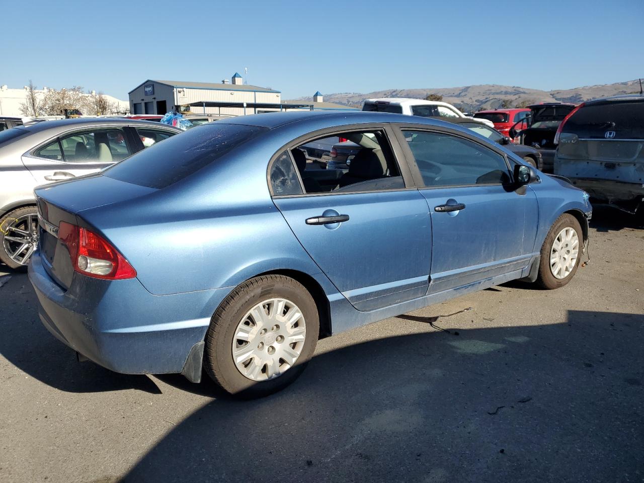 2010 Honda Civic VIN 19XFA1F39AE079739 Copart auction photo, front end damage thumbnail 3