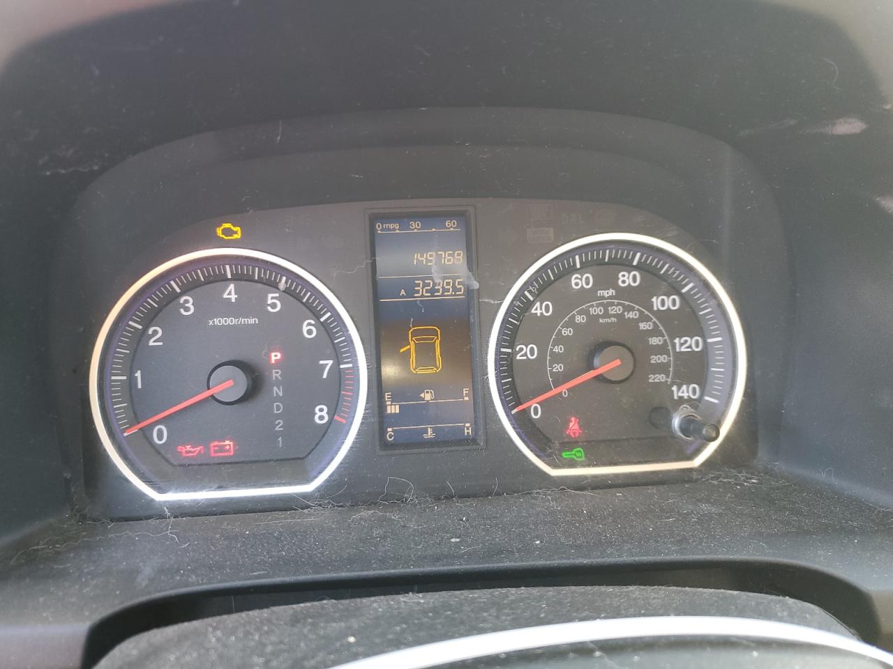 2010 Honda CR-V VIN 5J6RE4H31AL052598 Copart auction photo, mechanical damage thumbnail 9