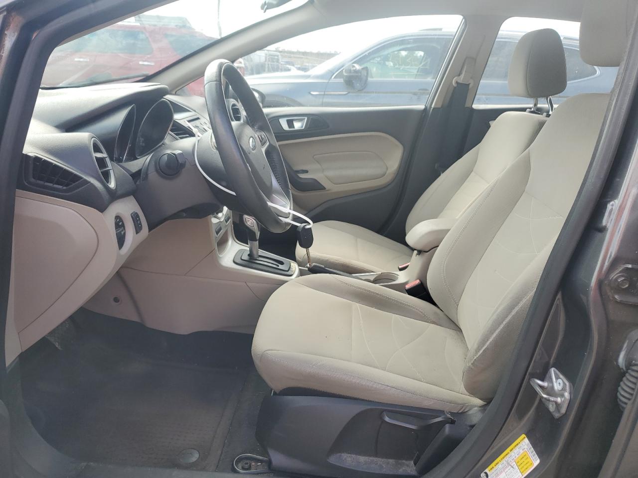 2016 Ford Fiesta VIN 3FADP4BJ7GM166717 Copart auction photo, side damage thumbnail 7