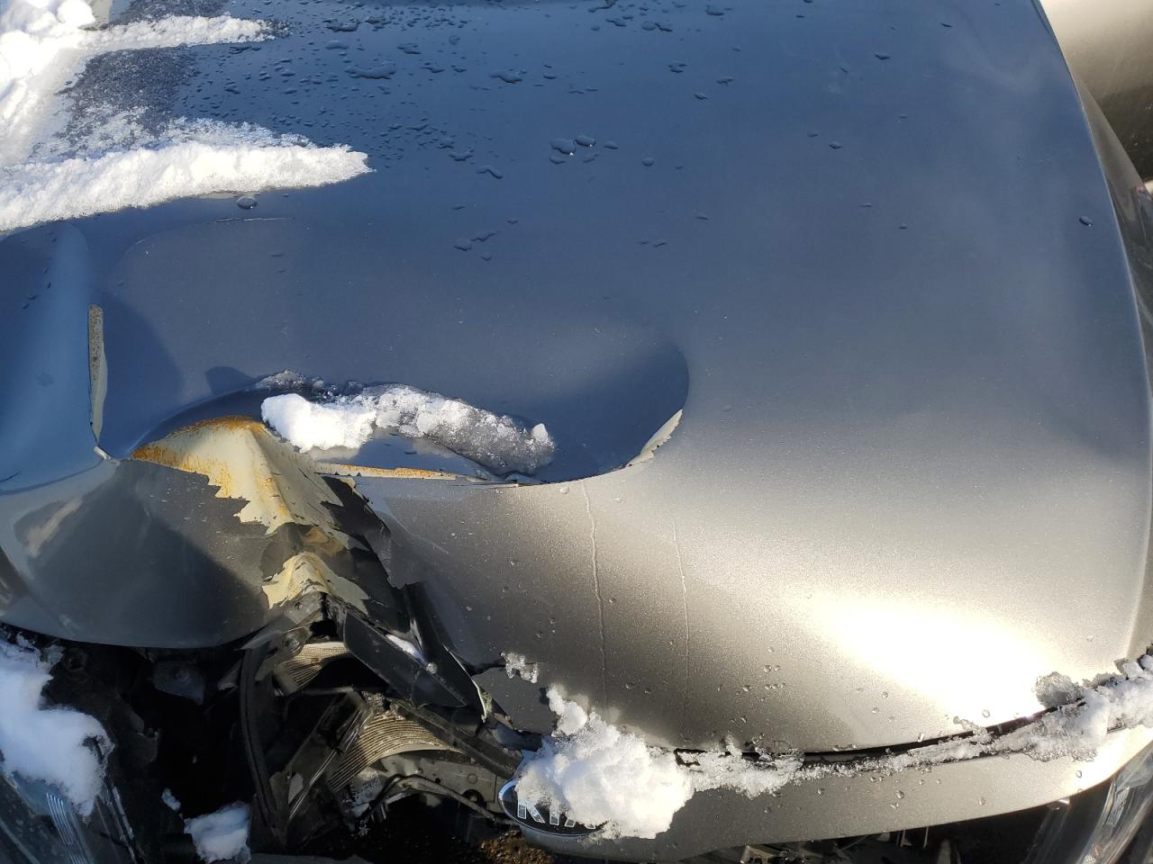 2014 KIA Optima VIN 5XXGN4A75EG337031 Copart auction photo, front end damage thumbnail 11