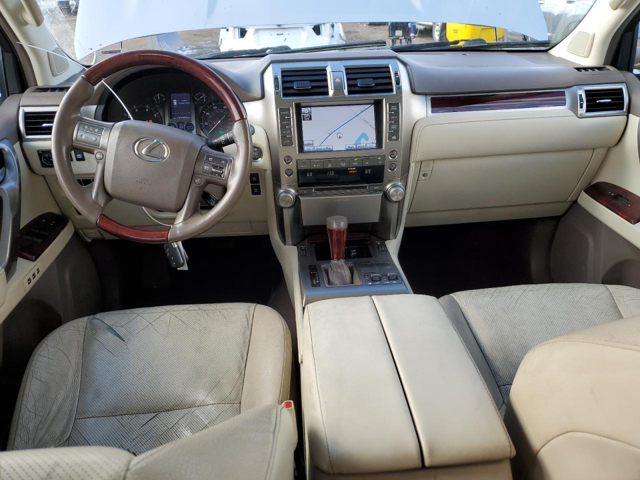 2013 Lexus GX VIN JTJBM7FX9D5060567 Copart auction photo, rear end damage thumbnail 8