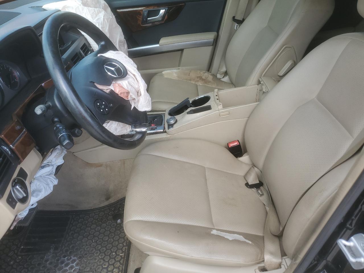 2012 Mercedes-Benz GLK-klasse VIN WDCGG5GB9CF886443 Copart auction photo, front end damage thumbnail 7