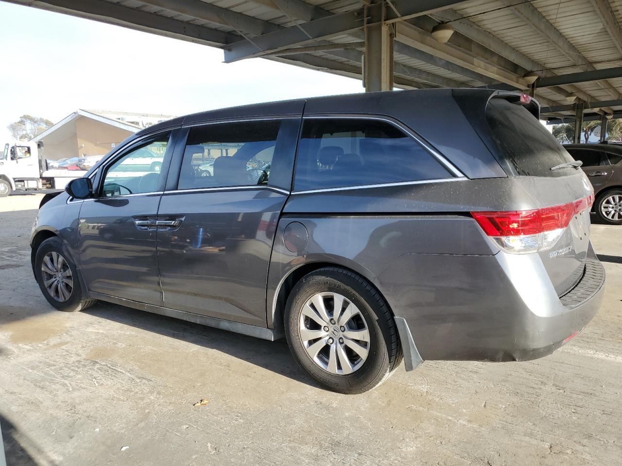 2016 Honda Odyssey VIN 5FNRL5H67GB073561 Copart auction photo, front end damage thumbnail 2