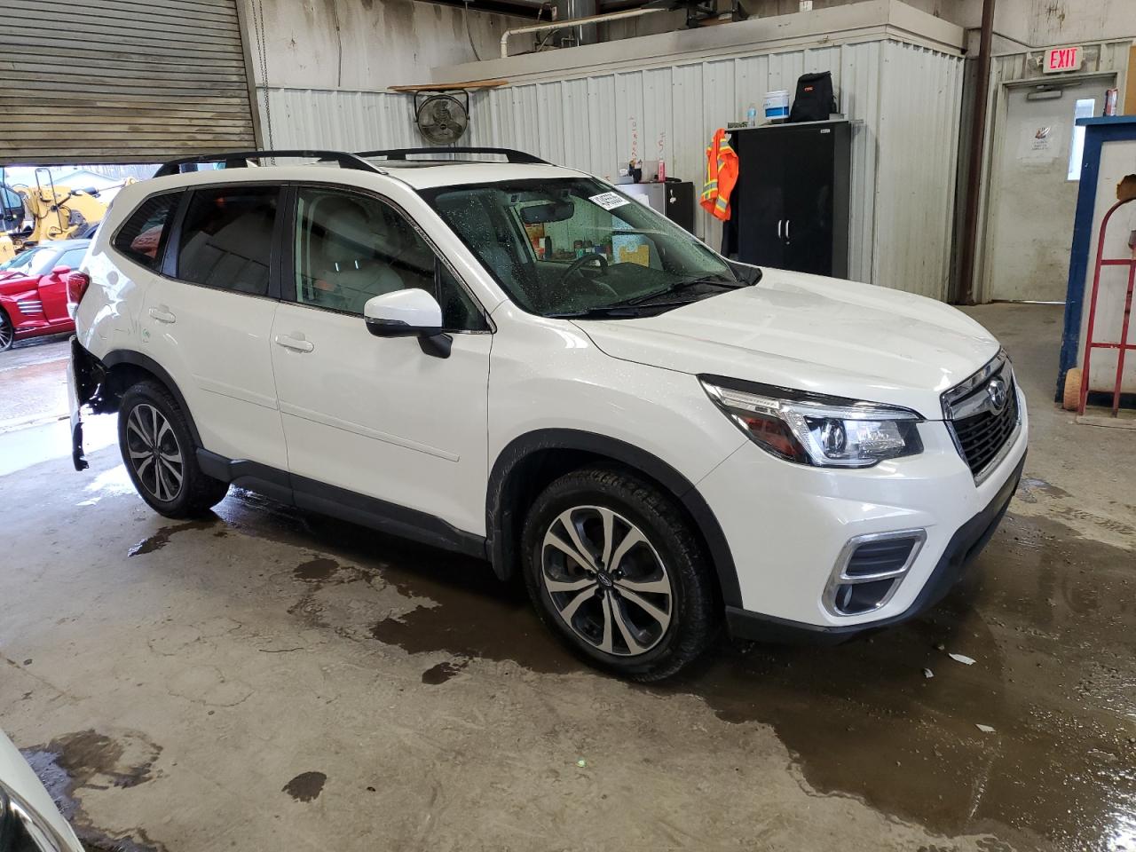 2020 Subaru Forester VIN JF2SKAUC4LH527124 Copart auction photo, rear end / side damage thumbnail 4