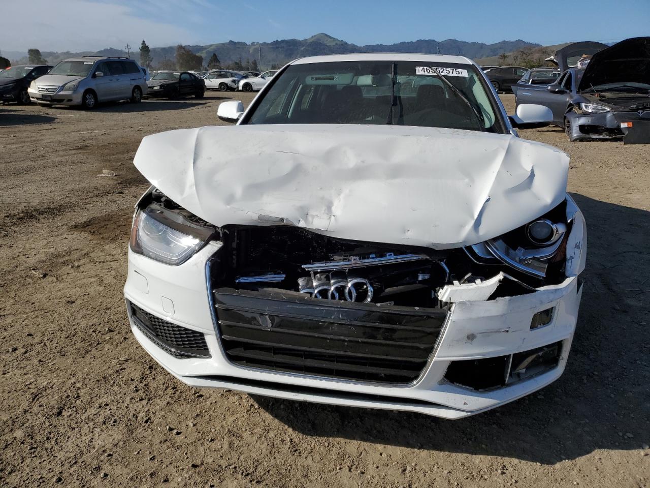 2016 Audi A4 VIN WAUBFAFL1GN003756 Copart auction photo, front end damage thumbnail 5