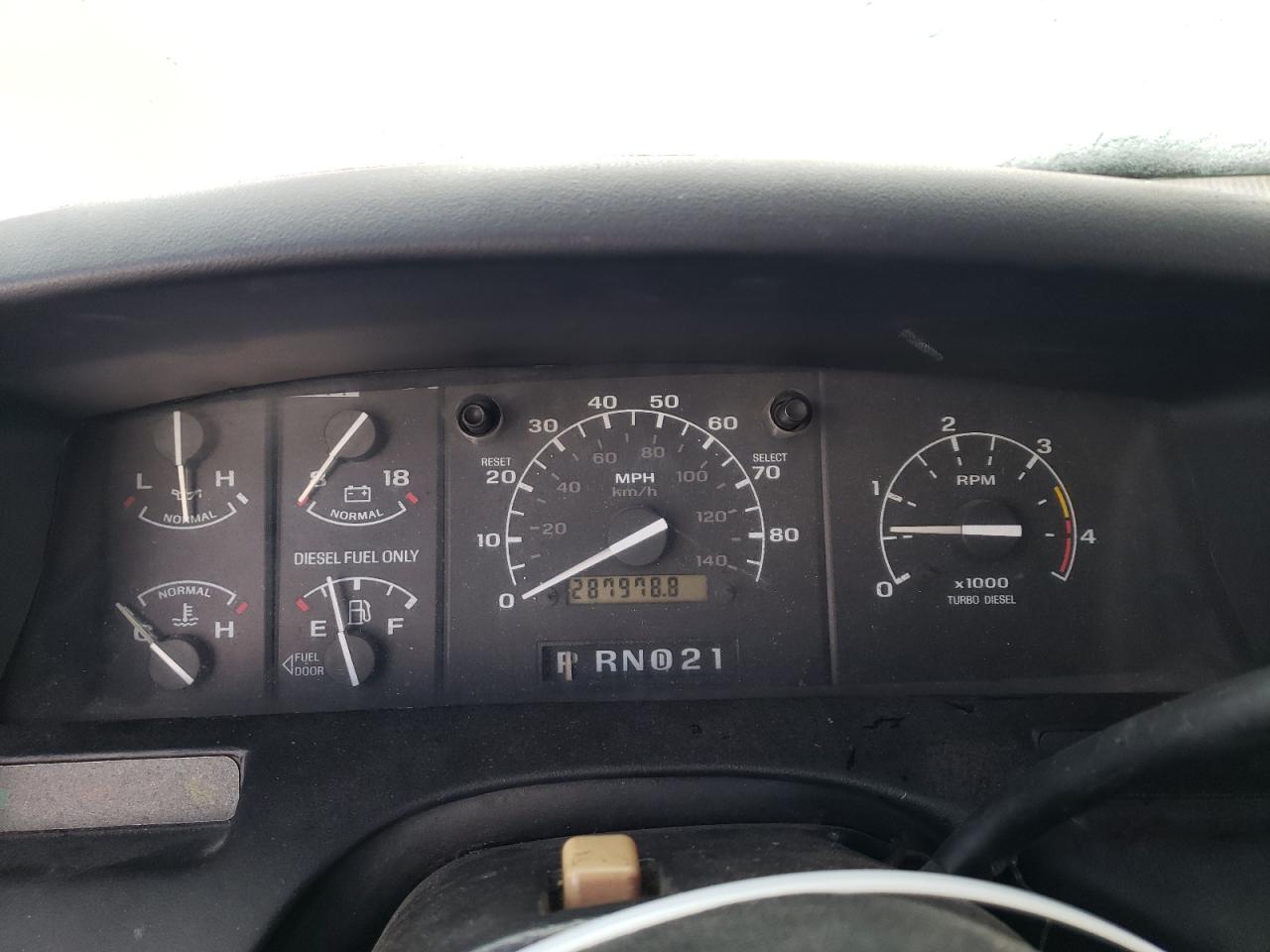1997 Ford F250 VIN 1FTHX26F3VEA95170 Copart auction photo, side / all over damage thumbnail 9