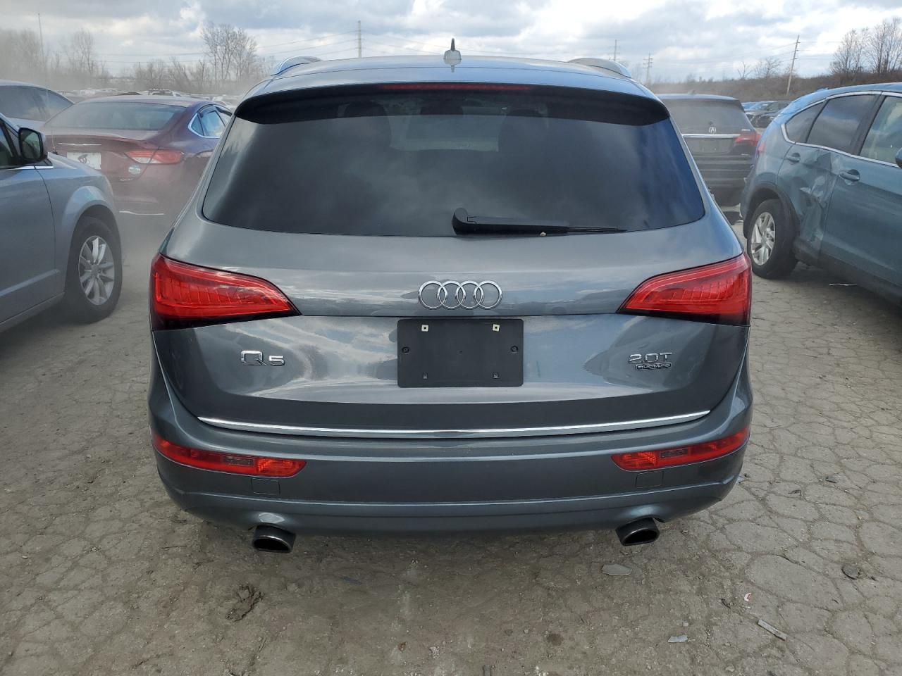 2016 Audi Q5 VIN WA1C2AFP1GA002825 Copart auction photo, front end damage thumbnail 6