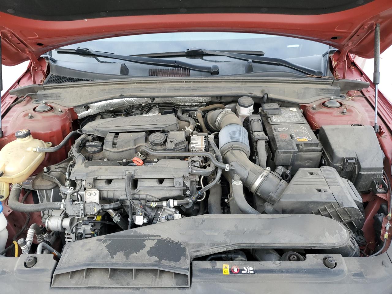 2022 KIA K5 VIN 5XXG14J20NG085334 Copart auction photo, all over damage thumbnail 13