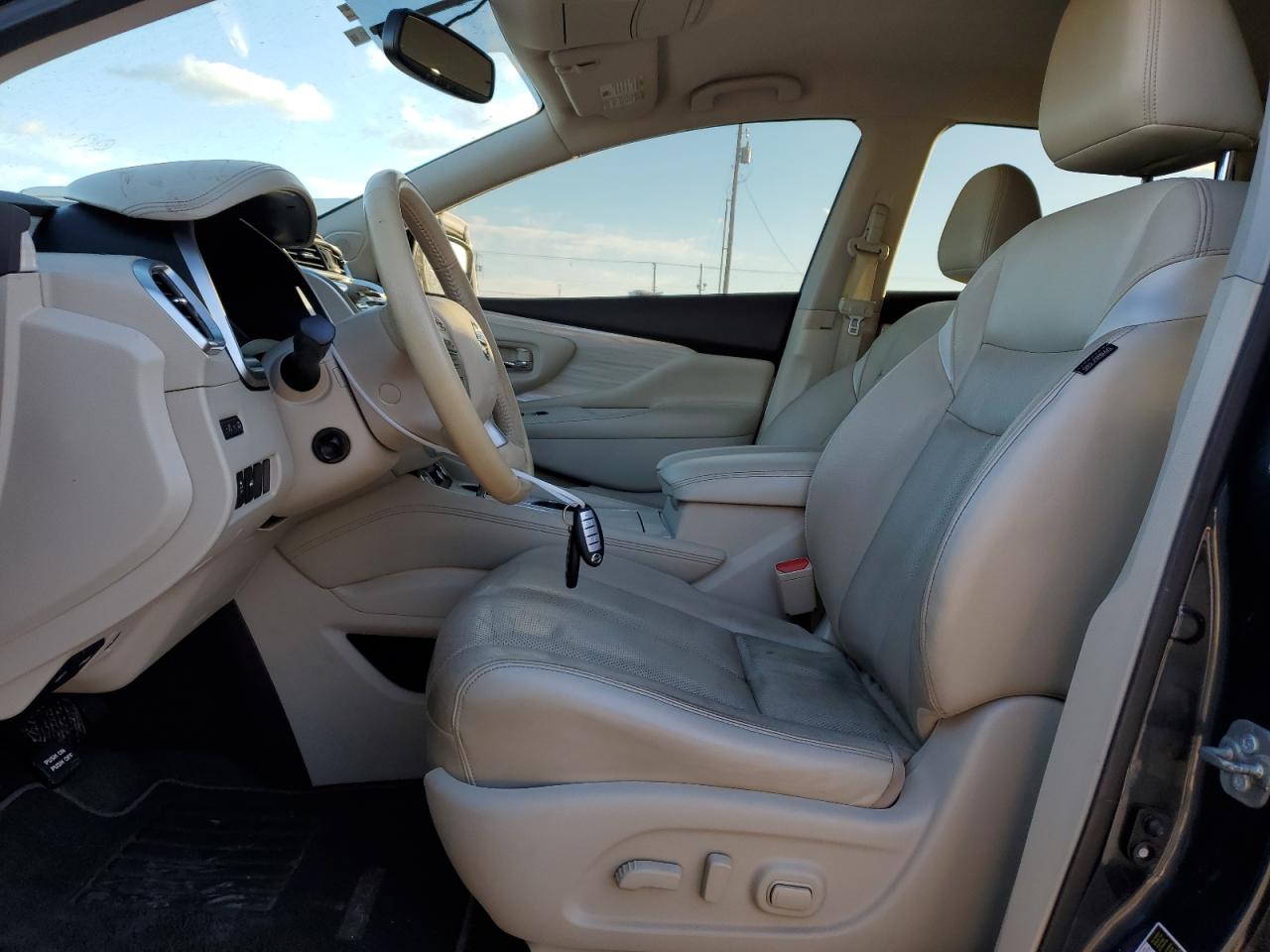 2017 Nissan Murano VIN 5N1AZ2MG6HN136883 Copart auction photo, front end / side damage thumbnail 7