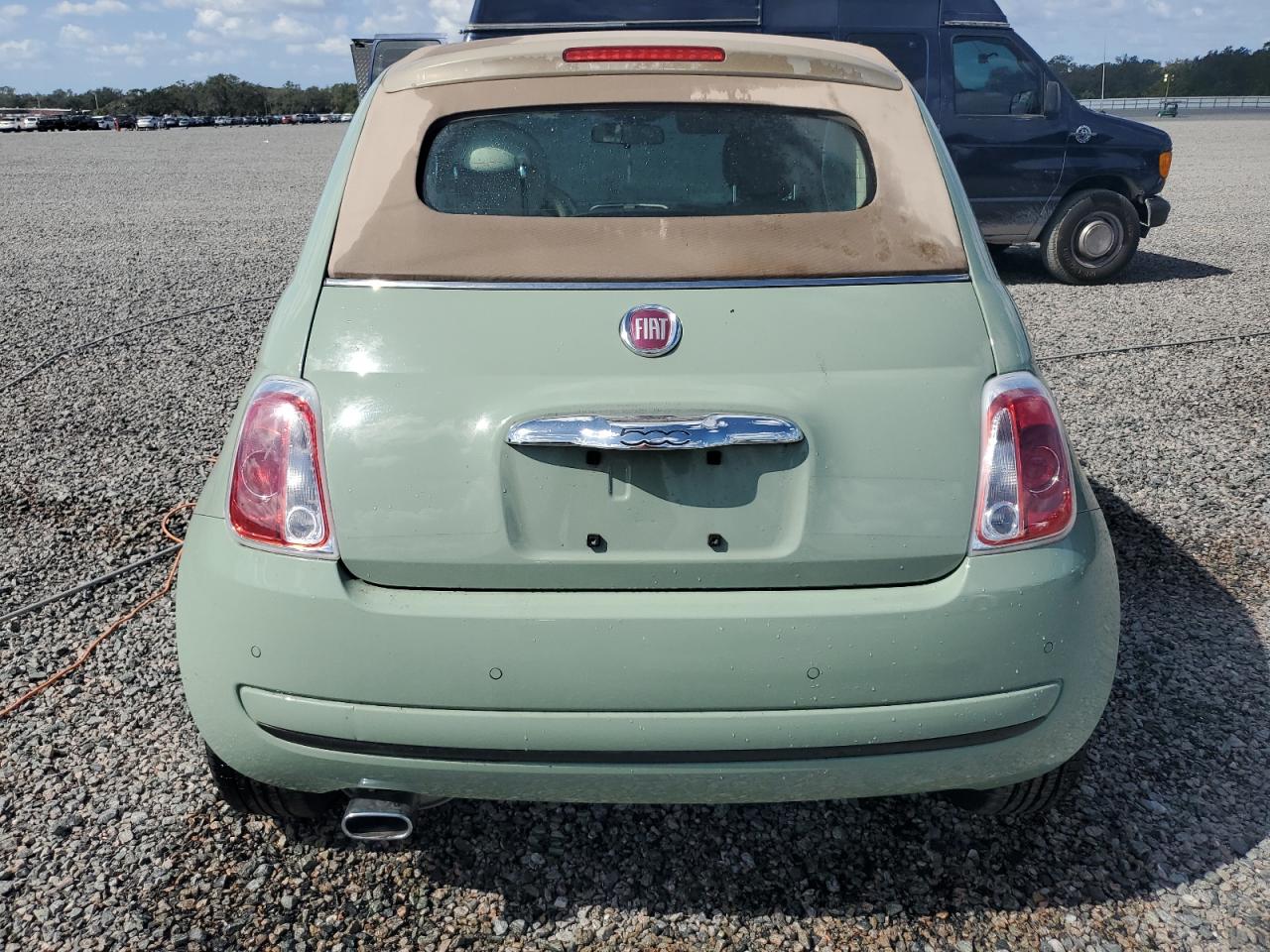 2013 Fiat 500 VIN 3C3CFFDR6DT754380 Copart auction photo, water/flood damage thumbnail 6