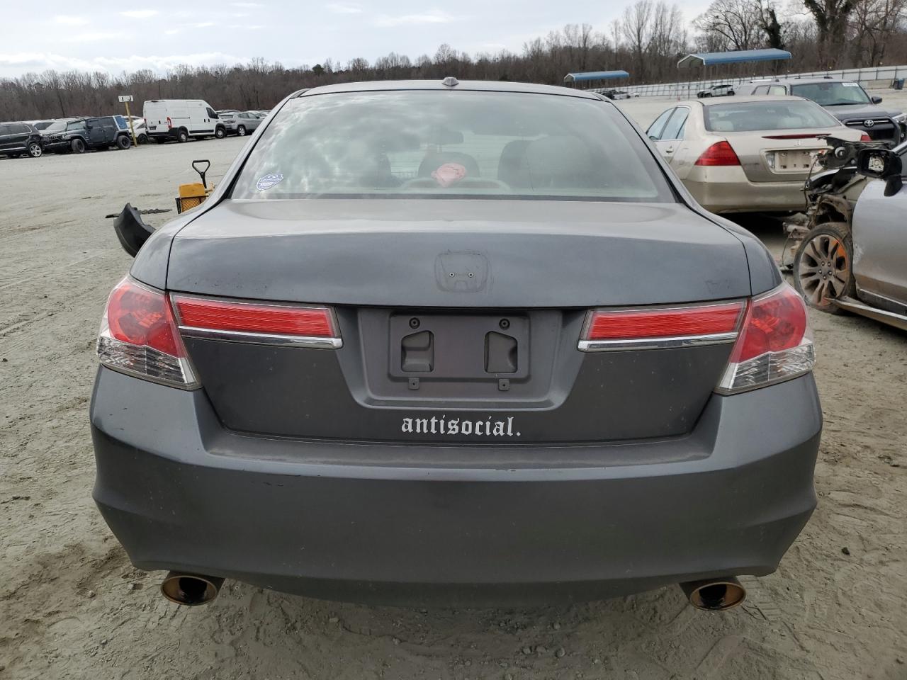 2011 Honda Accord VIN 1HGCP3F86BA026723 Copart auction photo, front end damage thumbnail 6
