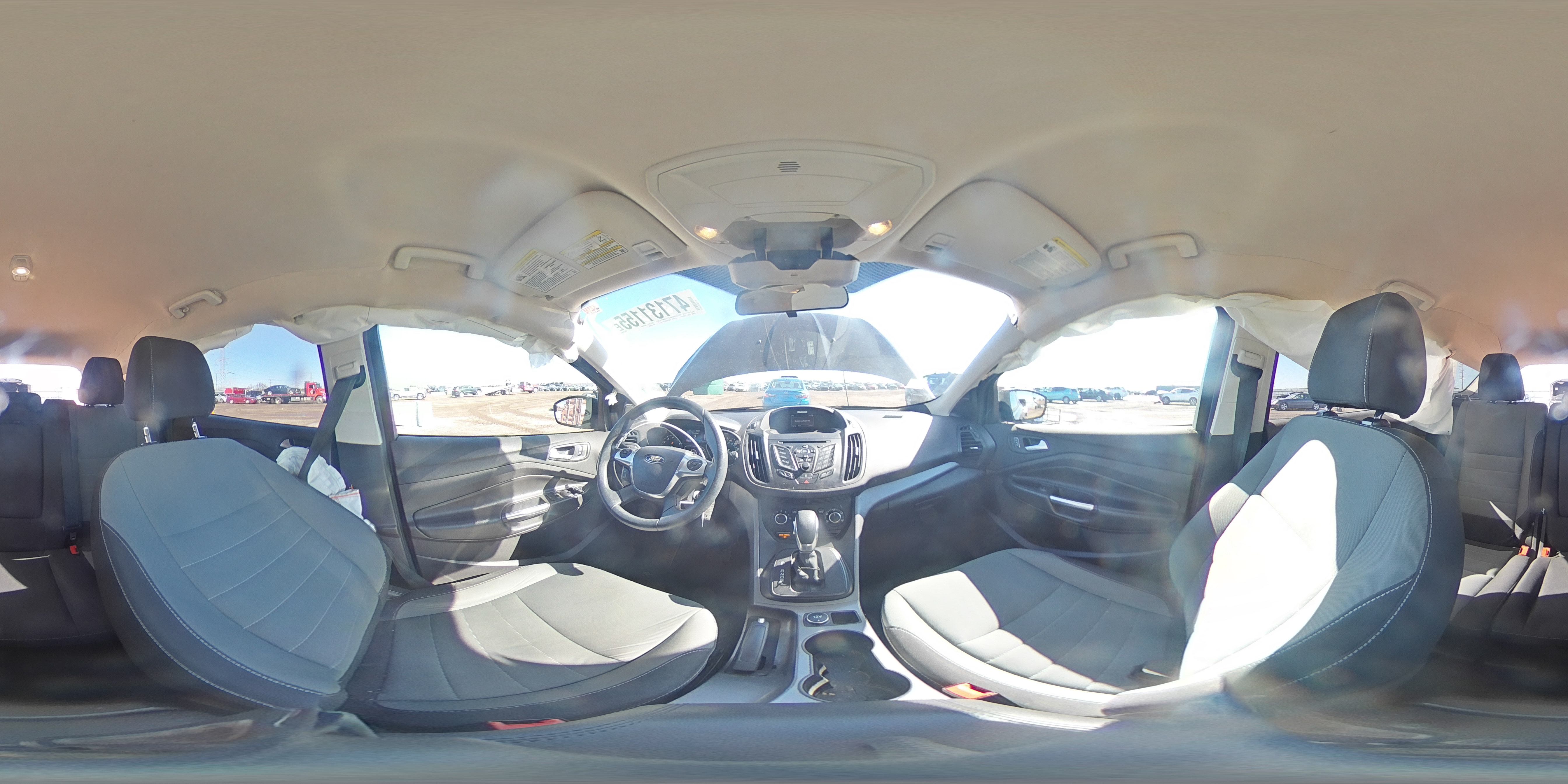 2016 Ford Escape VIN 1FMCU9GX5GUA30506 Copart auction photo, all over damage thumbnail 13