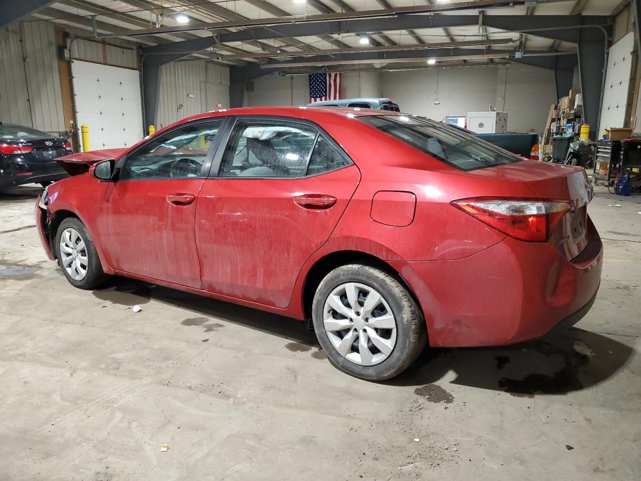 2014 Toyota Corolla VIN 2T1BURHE3EC055900 Copart auction photo, front end damage thumbnail 2
