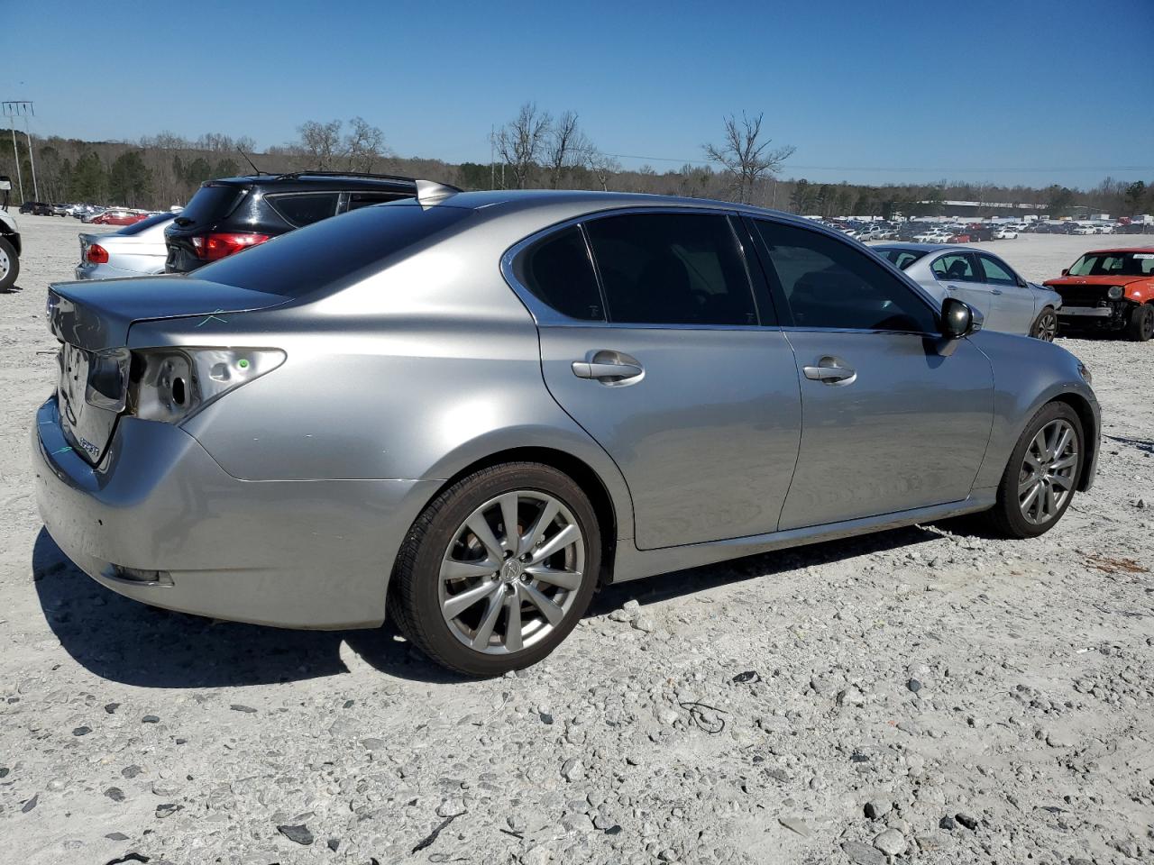 2015 Lexus GS VIN JTHBE1BL3FA017500 Copart auction photo, rear end damage thumbnail 3