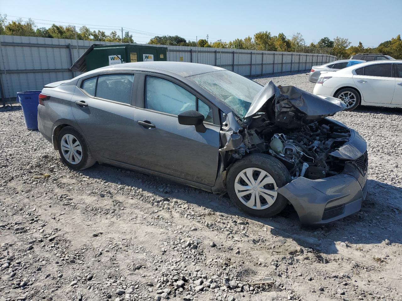 2021 Nissan Versa VIN 3N1CN8DV6ML855963 Copart auction photo, front end damage thumbnail 4