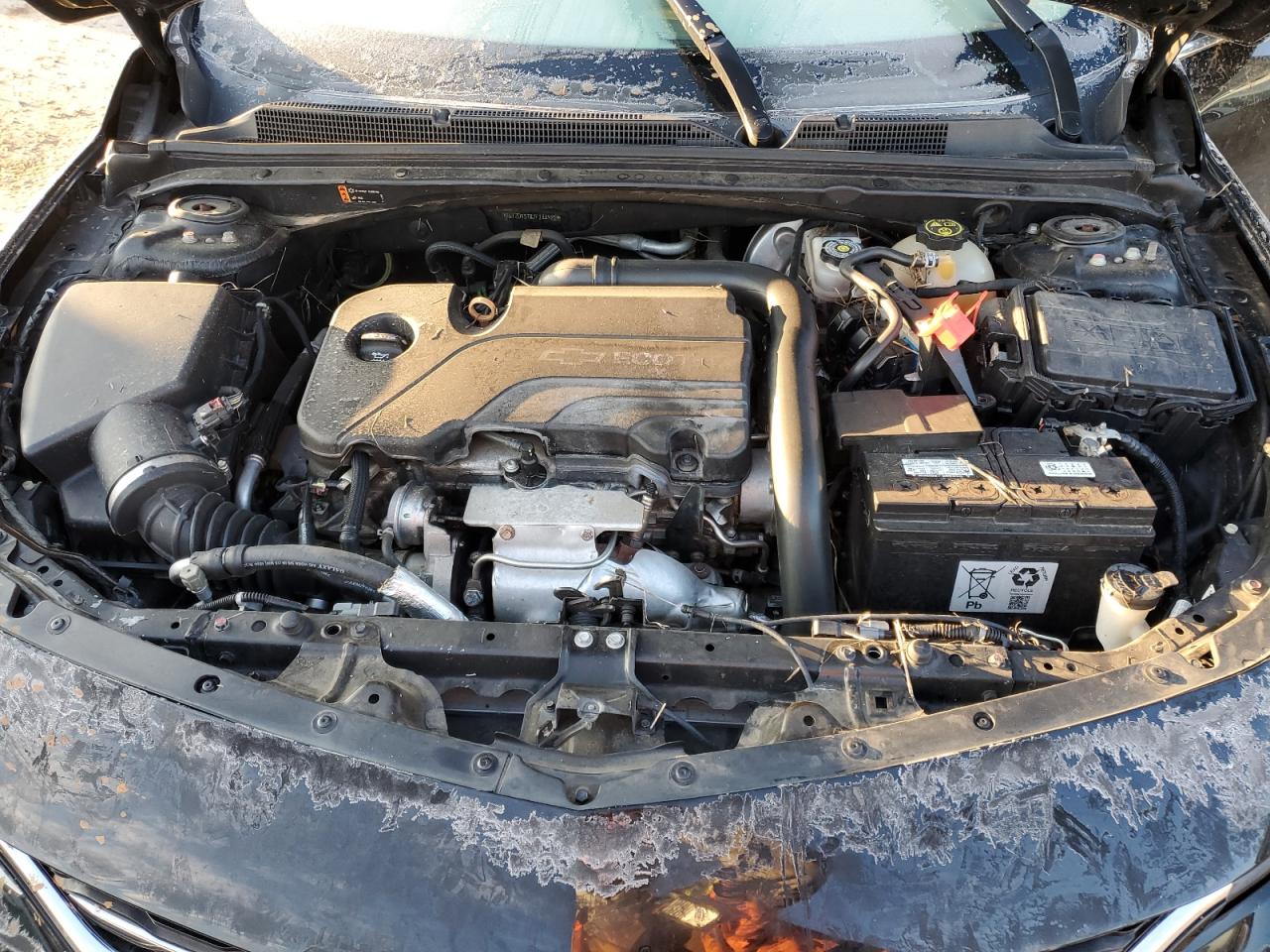 2018 Chevrolet Malibu VIN 1G1ZD5ST8JF144922 Copart auction photo, front end / water/flood damage thumbnail 12