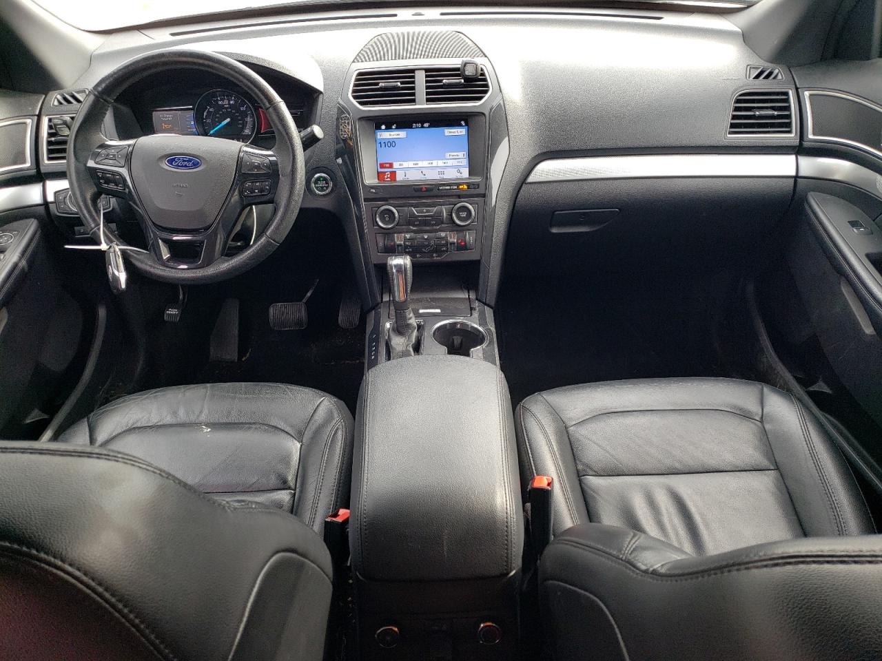 2017 Ford Explorer VIN 1FM5K8D86HGC30591 Copart auction photo, top/roof damage thumbnail 8
