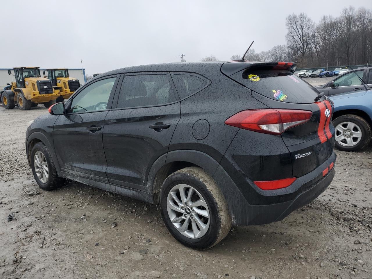 2017 Hyundai Tucson VIN KM8J23A47HU553911 Copart auction photo, front end damage thumbnail 2