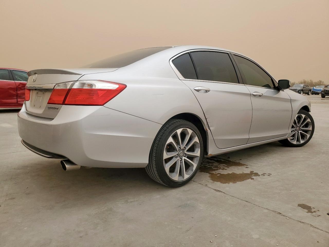 2014 Honda Accord VIN 1HGCR2F53EA064456 Copart auction photo, front end damage thumbnail 3