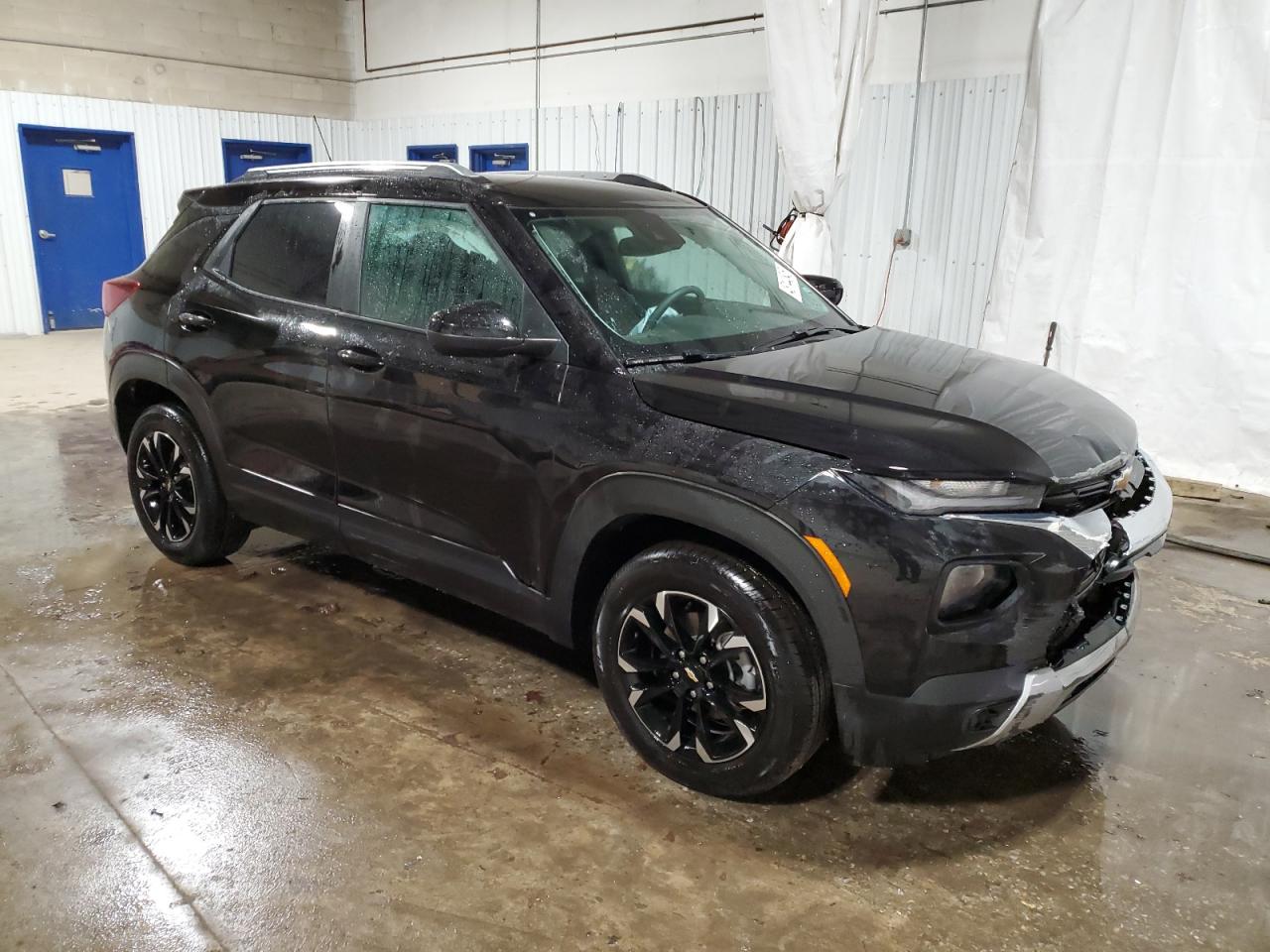 2023 Chevrolet TrailBlazer VIN KL79MRSL4PB114344 Copart auction photo, front end / side damage thumbnail 4