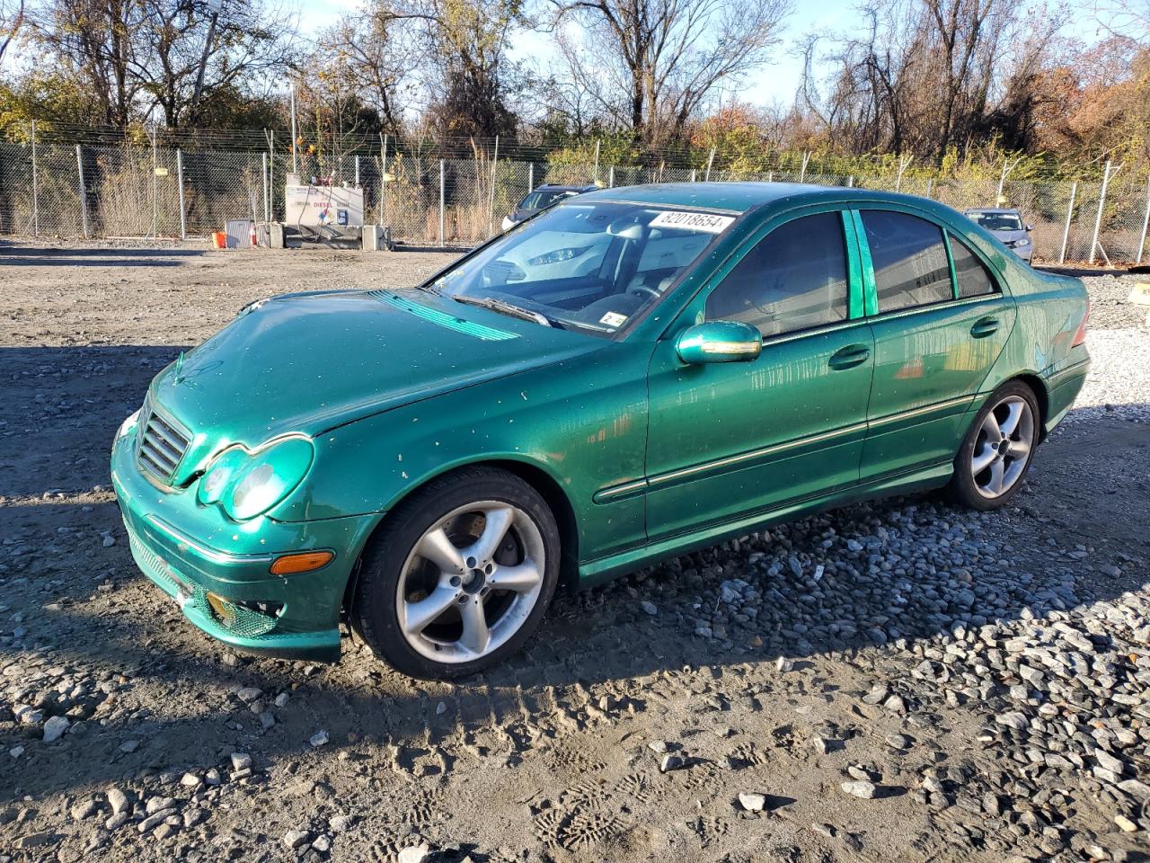 2006 Mercedes-Benz C-klasse VIN WDBRF52H86F735545