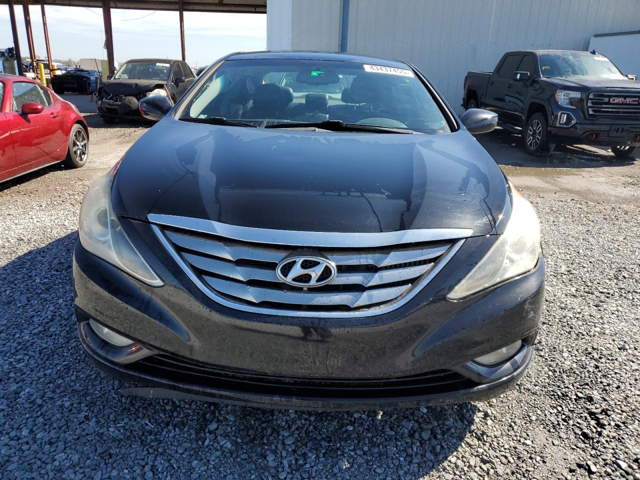 2012 Hyundai Sonata VIN 5NPEC4AB0CH335254 Copart auction photo, side / front end damage thumbnail 5