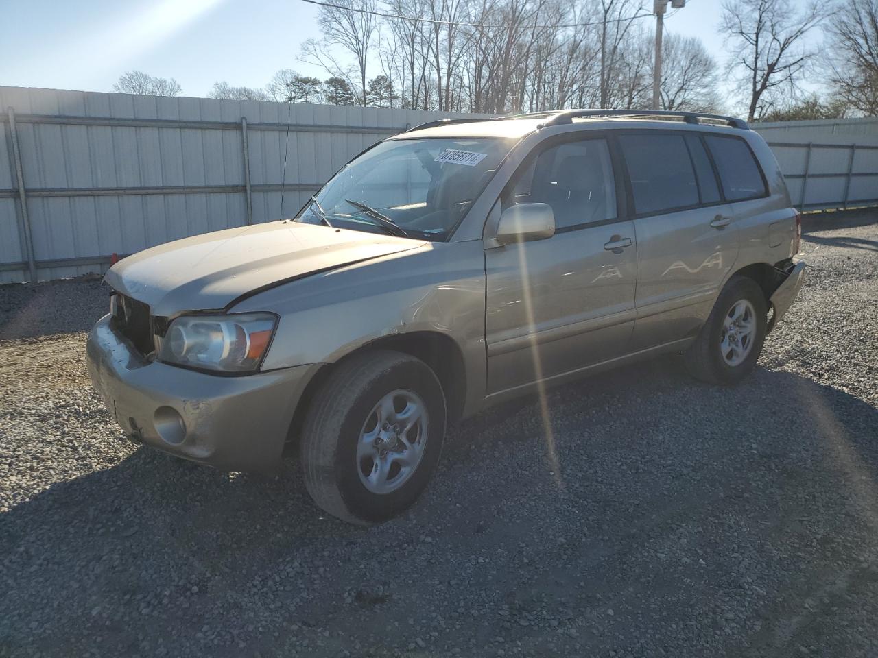 2006 Toyota Highlander VIN JTEDD21A160133394