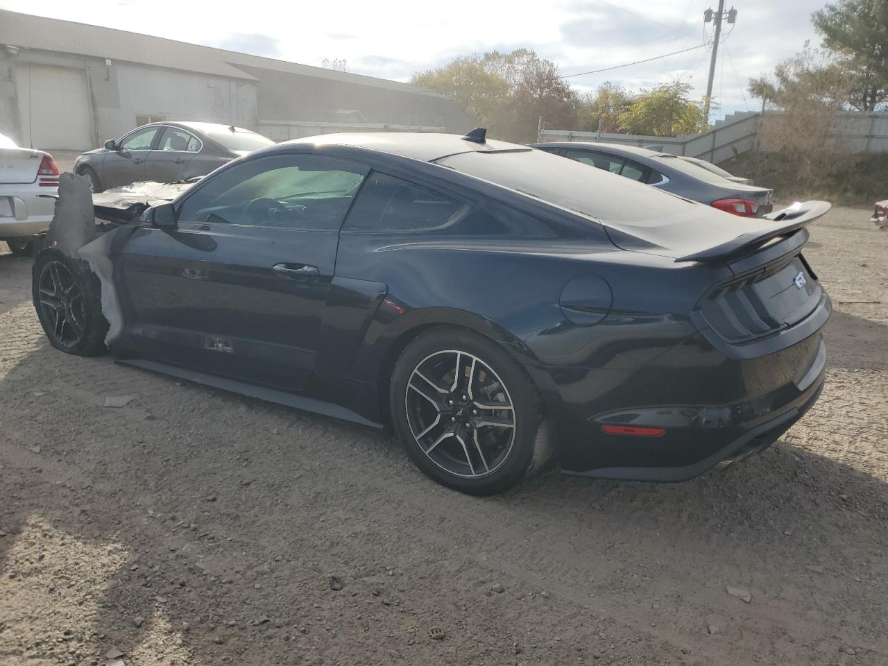 2021 Ford Mustang VIN 1FA6P8CF6M5143635 Copart auction photo, burn - engine / burn - interior damage thumbnail 2