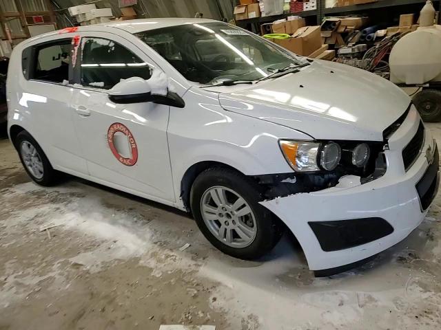 2016 Chevrolet Sonic VIN 1G1JC6SH9G4163808 Copart auction photo, front end / vandalism damage thumbnail 11