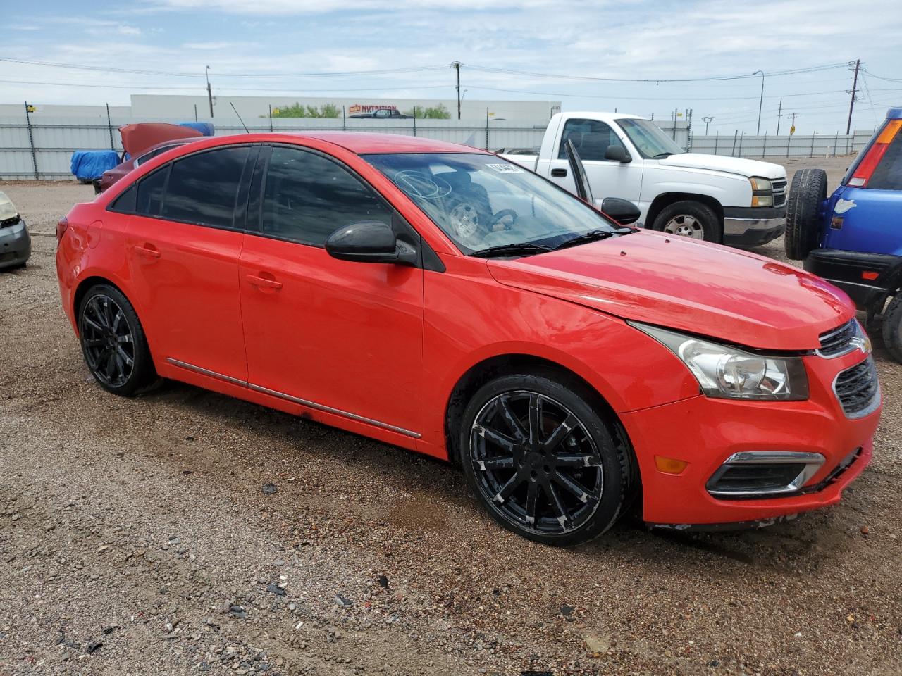 2015 Chevrolet Cruze VIN 1G1PA5SHXF7101339 Copart auction photo, front end damage thumbnail 4