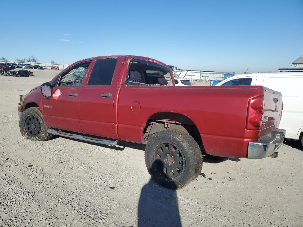 2008 Dodge RAM VIN 1D7HU18N68S510047 Copart auction photo, all over / rollover damage thumbnail 2