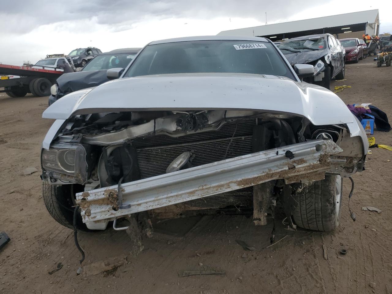 2014 Ford Mustang VIN 1ZVBP8CF2E5284760 Copart auction photo, front end damage thumbnail 5