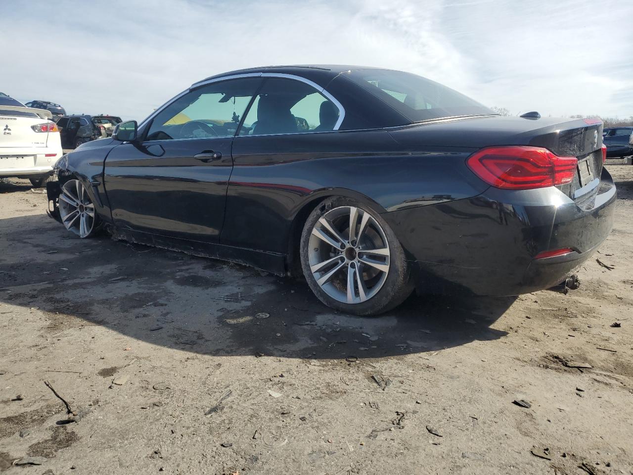 2018 BMW 4er VIN WBA4Z1C56JEC72044 Copart auction photo, front end / minor dent/scratches damage thumbnail 2