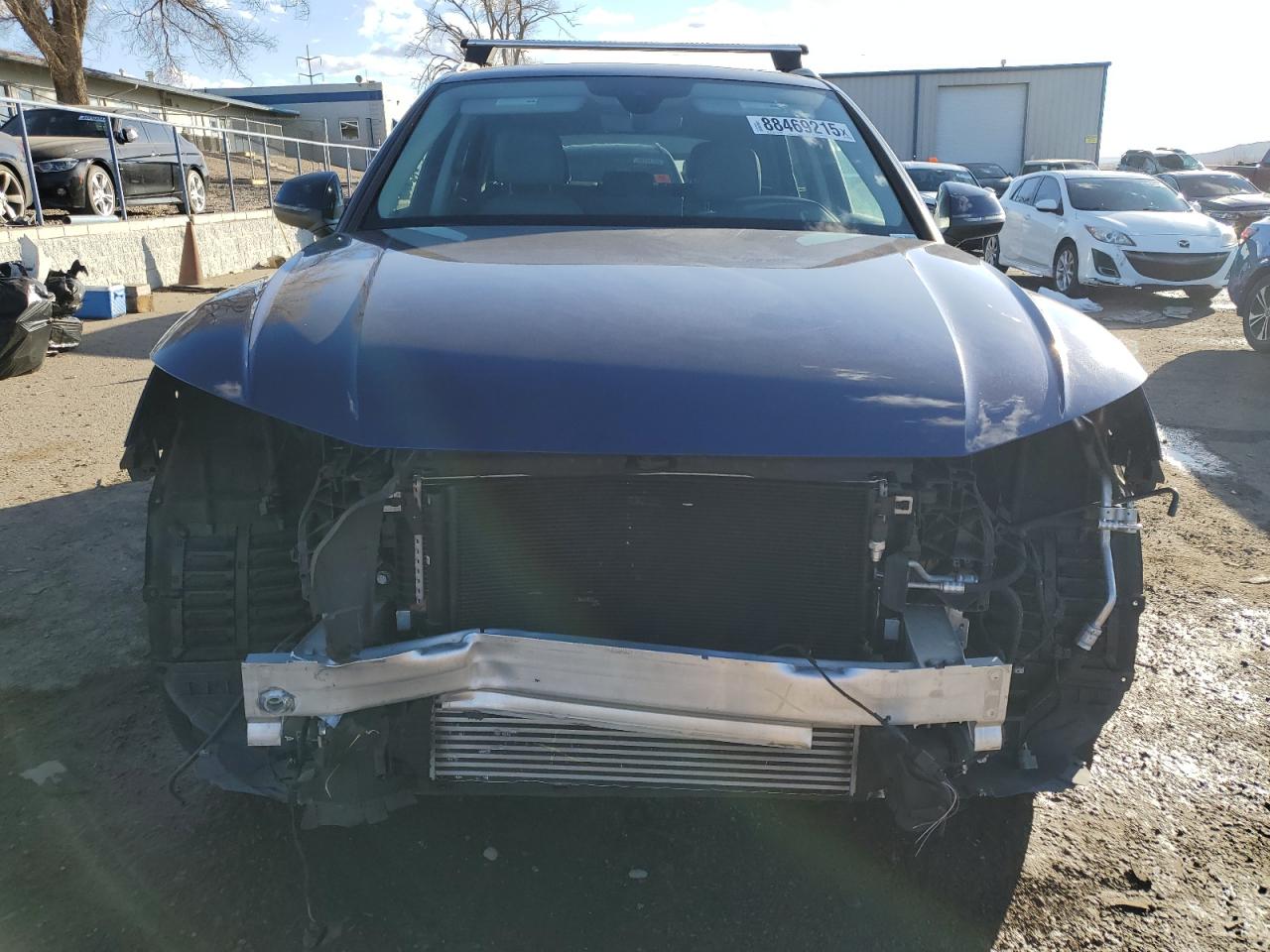 2021 Audi Q5 VIN WA1AAAFY9M2010860 Copart auction photo, front end damage thumbnail 5