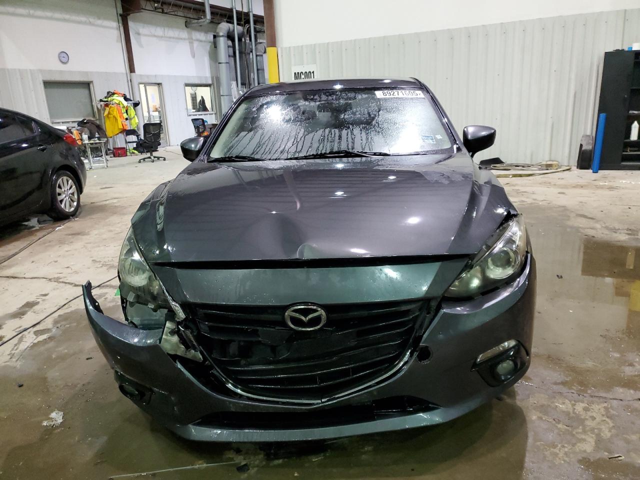 2015 Mazda 3 VIN JM1BM1V77F1256325 Copart auction photo, front end damage thumbnail 5