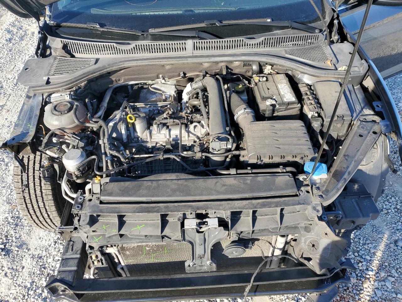 2019 Volkswagen Jetta VIN 3VWC57BU9KM086459 Copart auction photo, front end / side damage thumbnail 11