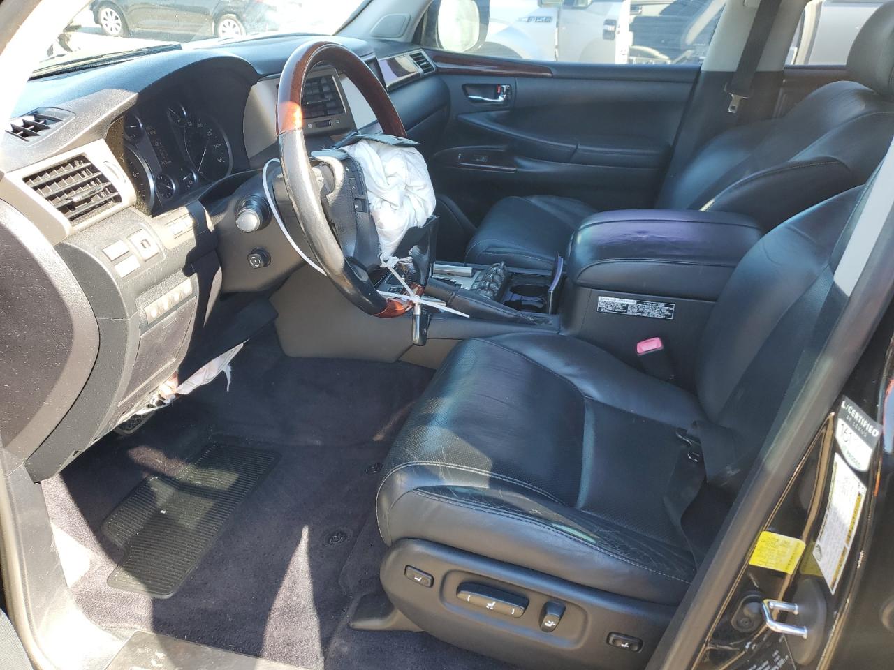 2015 Lexus LX VIN JTJHY7AX5F4173513 Copart auction photo, front end damage thumbnail 7