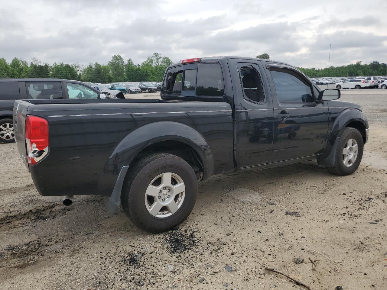 2007 Nissan Navara (Frontier) VIN 1N6AD06W27C434723 Copart auction photo, vandalism damage thumbnail 3