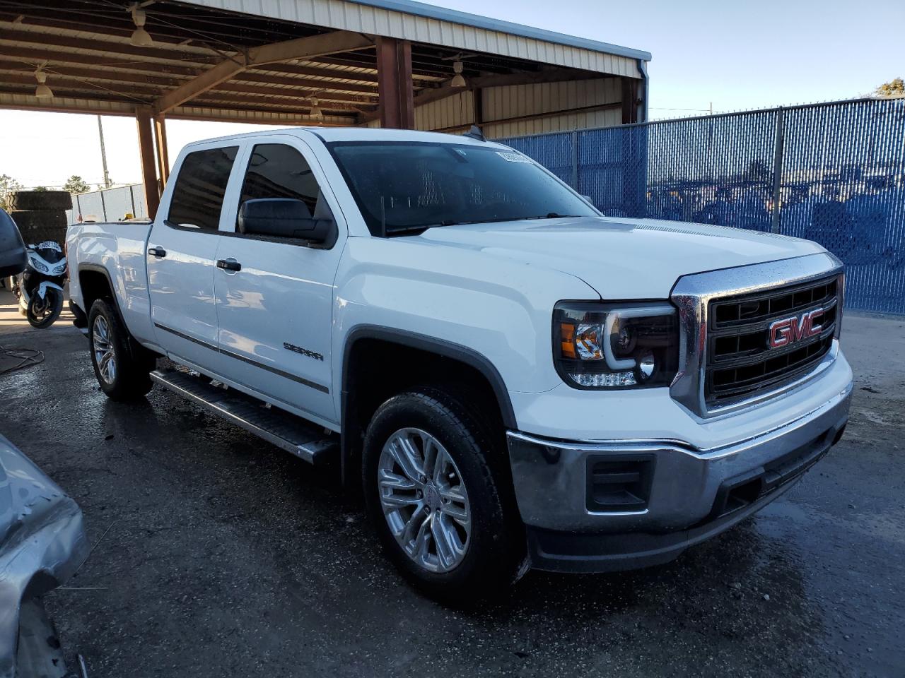 2015 GMC Sierra VIN 3GTP1TEC0FG526102 Copart auction photo, rear end damage thumbnail 4