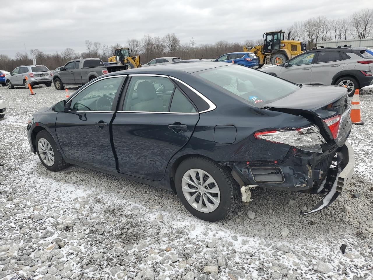 2017 Toyota Camry VIN 4T1BF1FK0HU398011 Copart auction photo, rear end damage thumbnail 2
