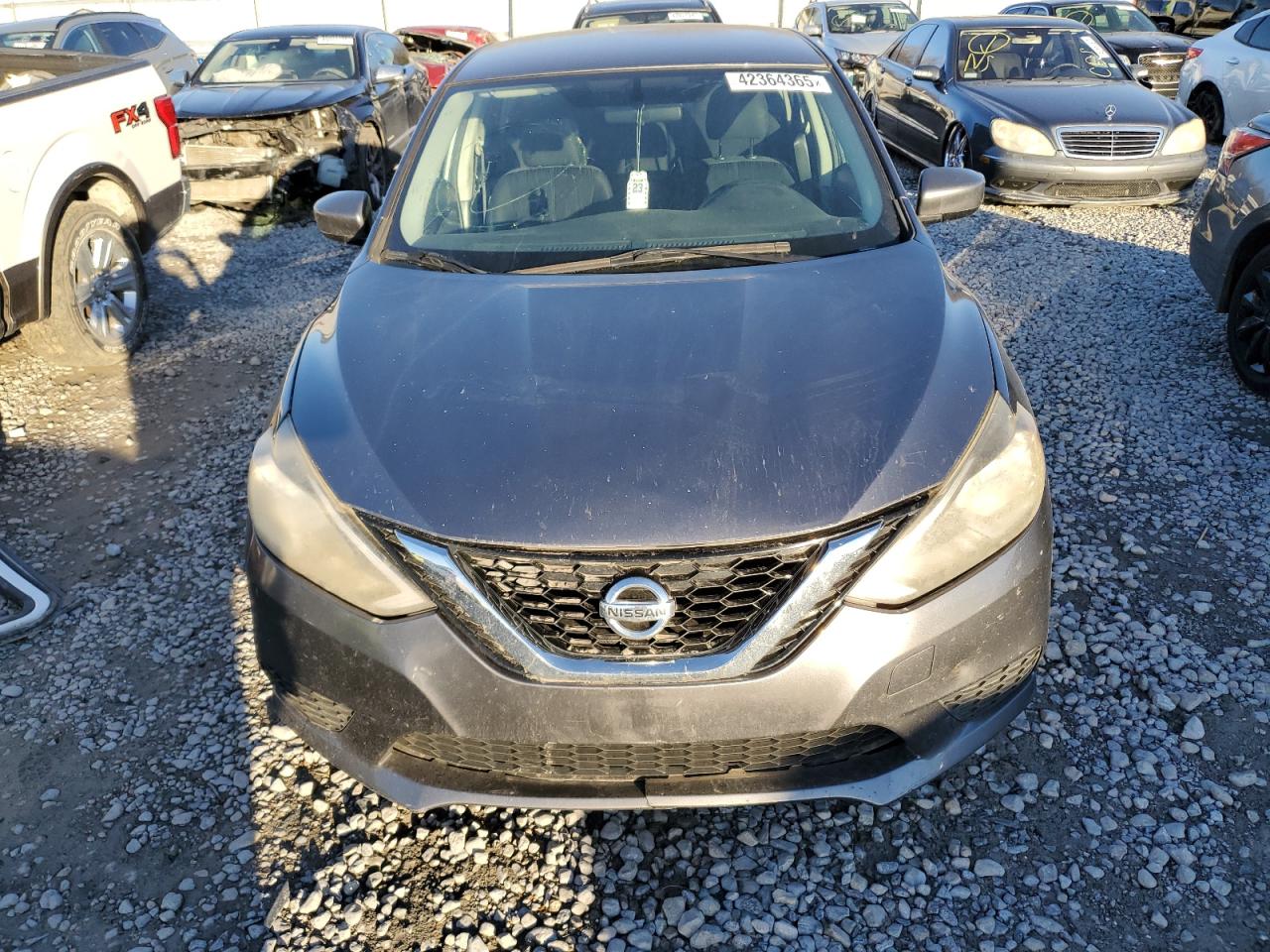 2017 Nissan Sentra VIN 3N1AB7AP9HL661126 Copart auction photo, rear end damage thumbnail 5