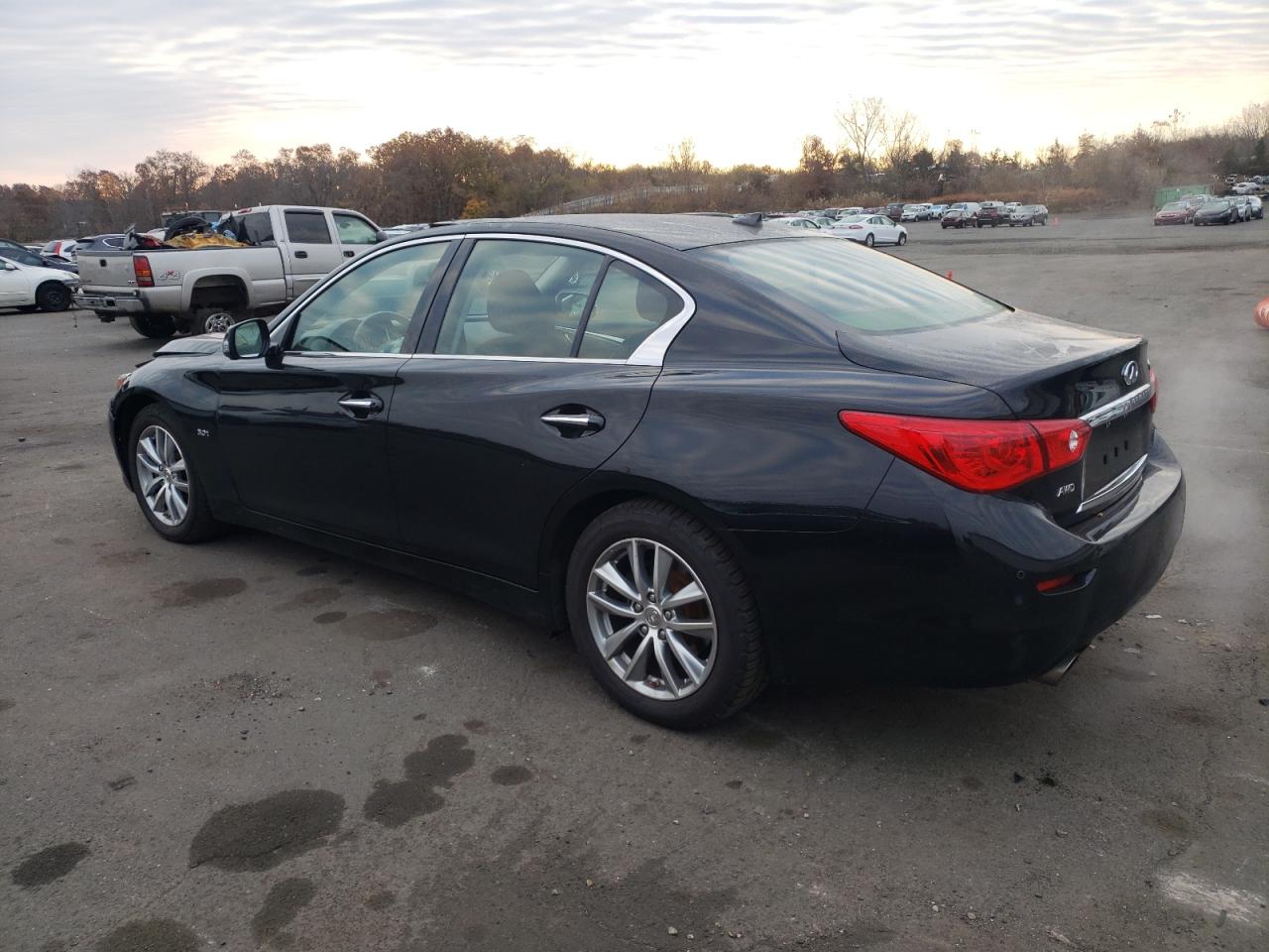 2017 Infiniti Q50 VIN JN1EV7AR4HM835569 Copart auction photo, front end / minor dent/scratches damage thumbnail 2