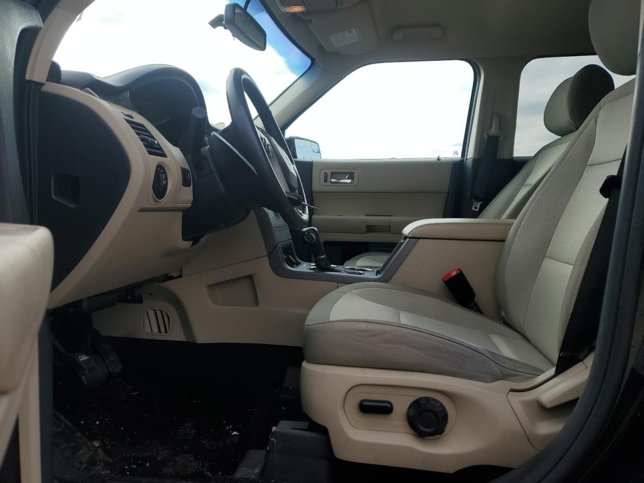 2019 Ford Flex VIN 2FMGK5B8XKBA06734 Copart auction photo, front end / side damage thumbnail 7