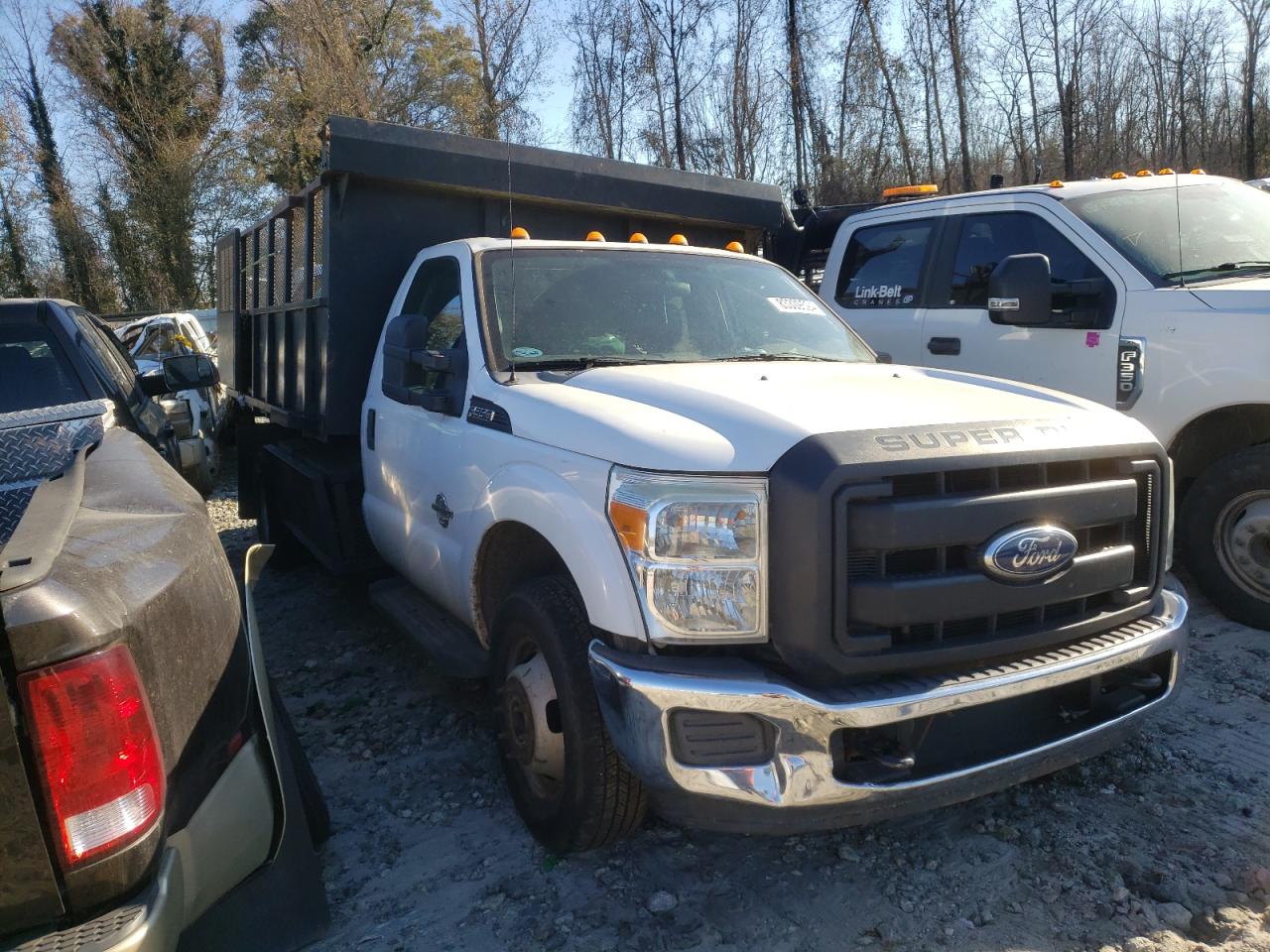 2012 Ford F350 VIN 1FDRF3GT4CEA36882 Copart auction photo, undercarriage damage thumbnail 4
