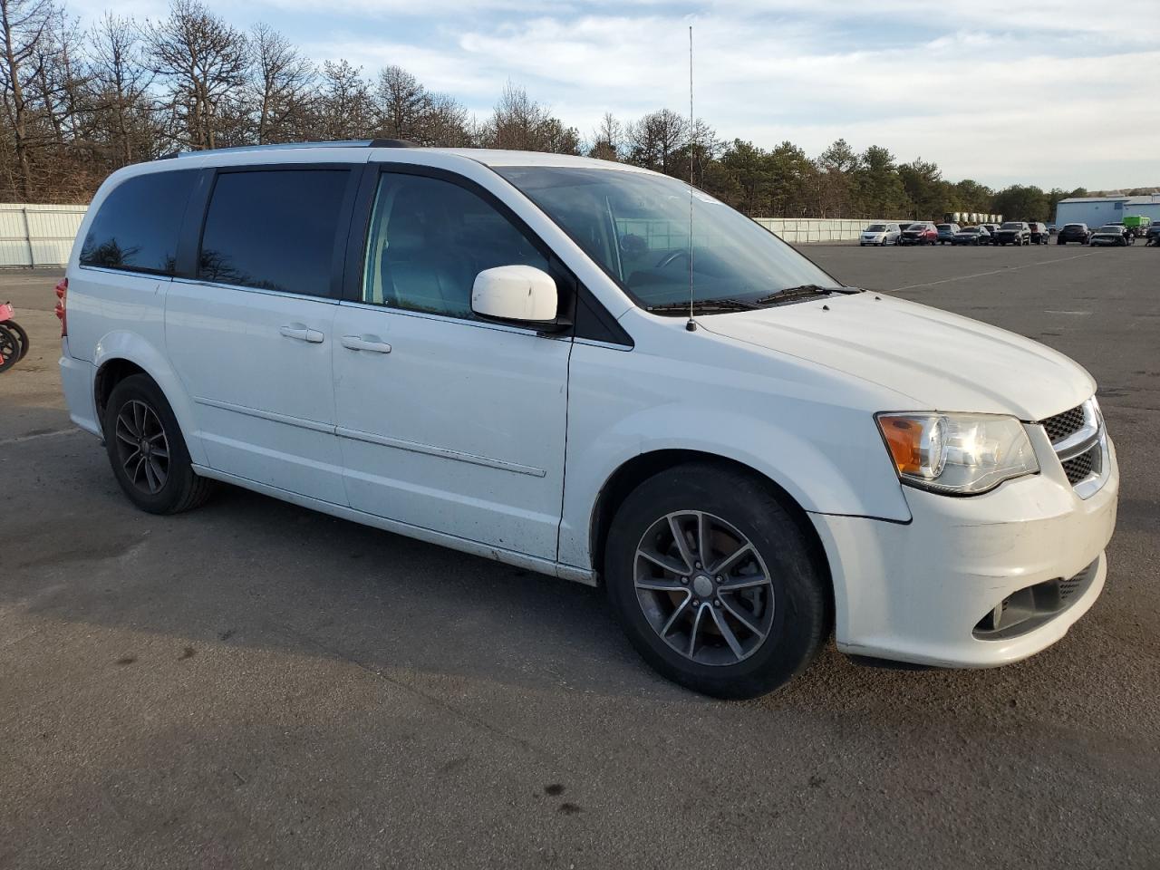 2017 Dodge Caravan VIN 2C4RDGCG0HR742185 Copart auction photo, side / minor dent/scratches damage thumbnail 4