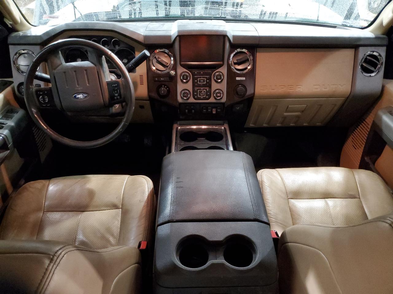 2013 Ford F350 VIN 1FT8W3BT0DEA58306 Copart auction photo, side / rear end damage thumbnail 8