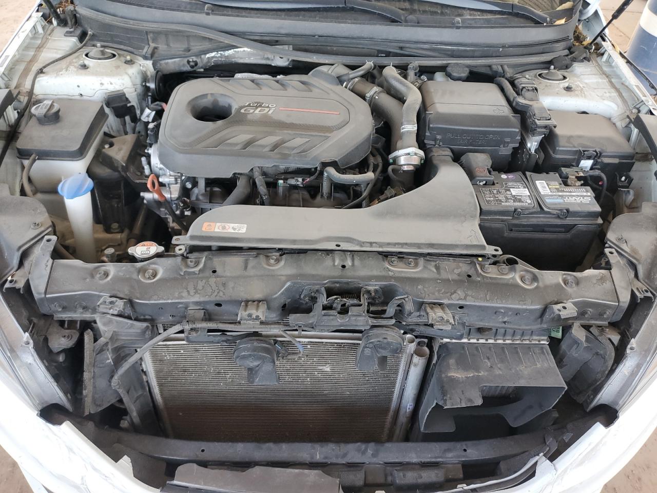 2017 Hyundai Sonata VIN 5NPE34AB8HH595652 Copart auction photo, front end damage thumbnail 11
