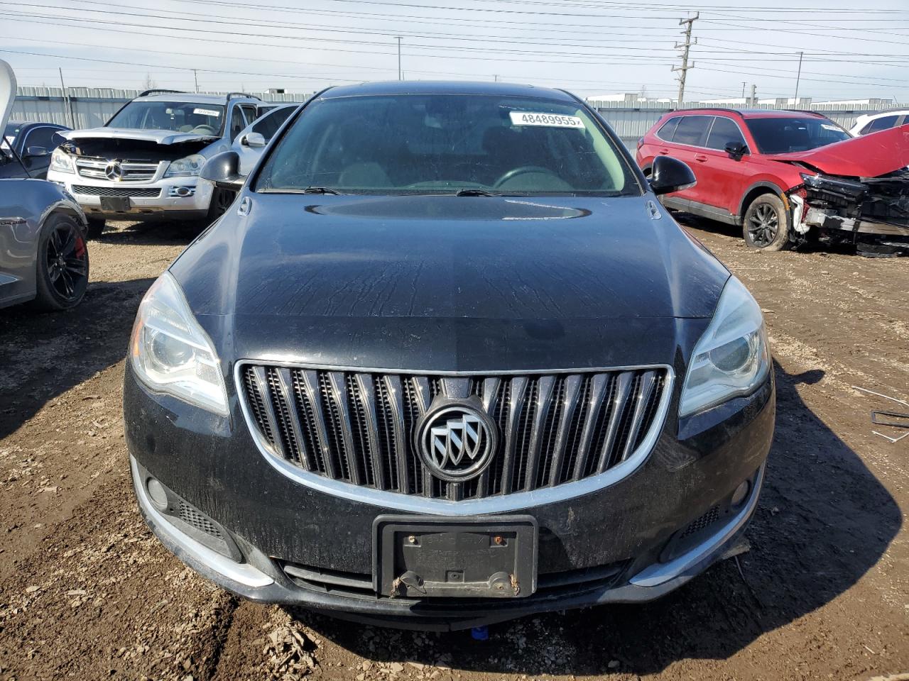 2014 Buick Regal VIN 2G4GN5EX9E9309168 Copart auction photo, mechanical damage thumbnail 5