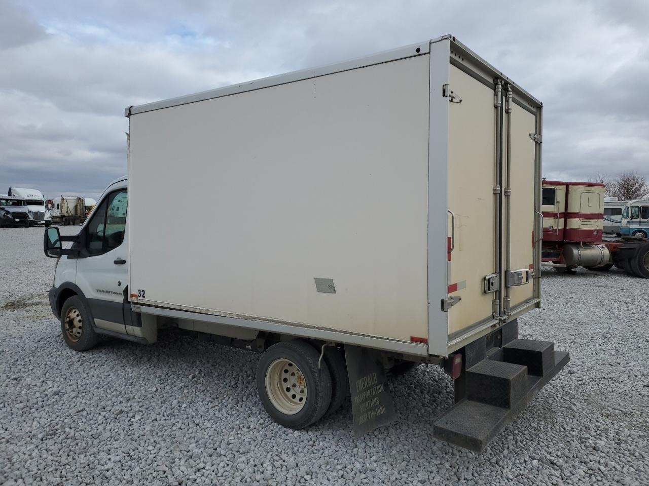 2015 Ford Transit VIN 1FDSF6ZM5FKB19316 Copart auction photo, top/roof / side damage thumbnail 2